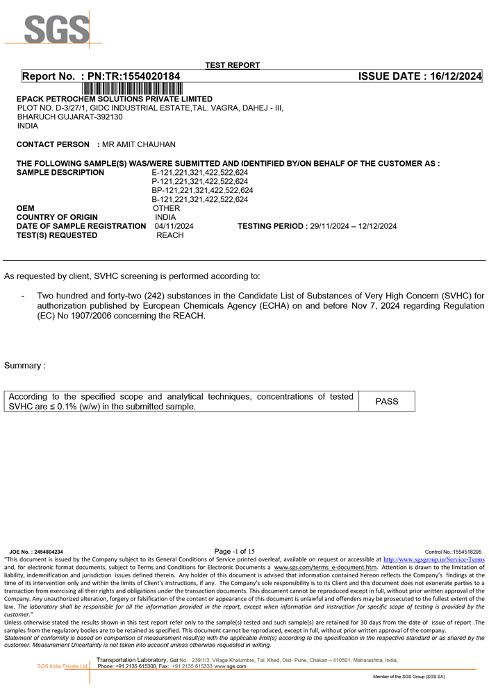 REACH - Non FR EPS